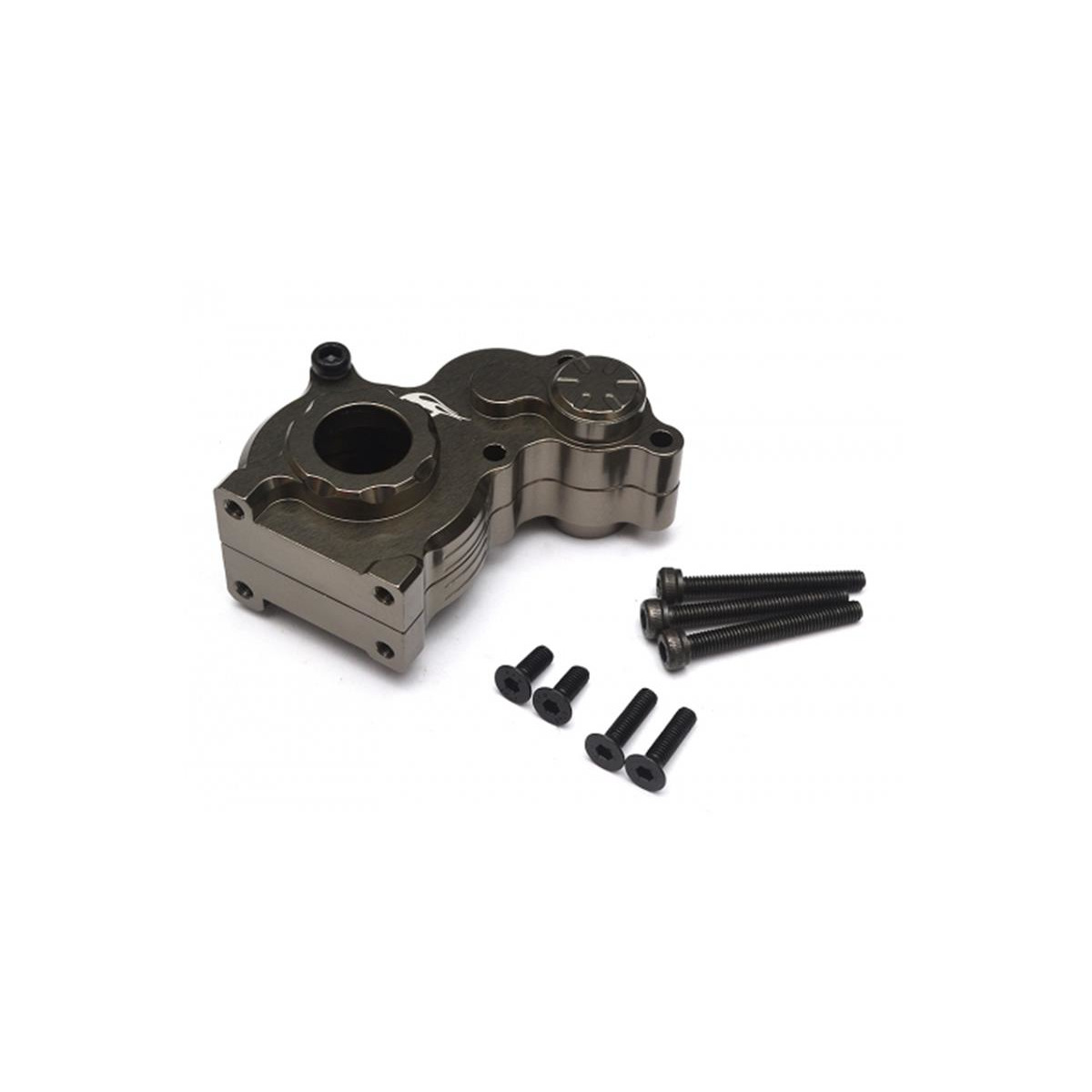 Boom Racing Aluminum Center Gearbox - 1 Pc Gun Metal...