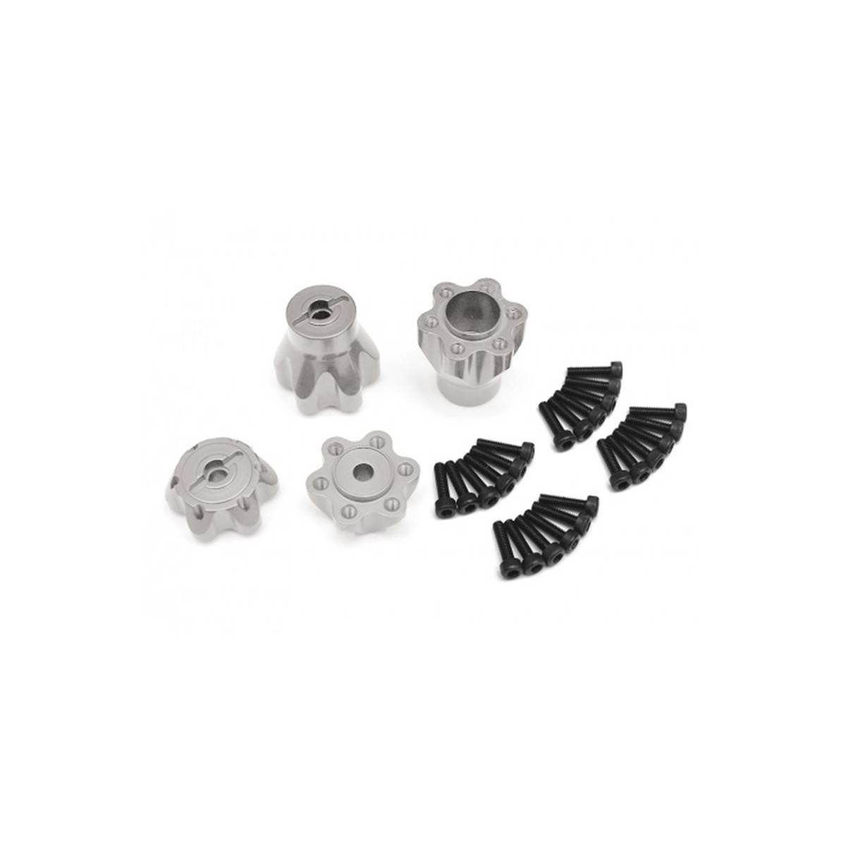 Boom Racing Aluminum Front & Rear Wheel Hub Adapters...