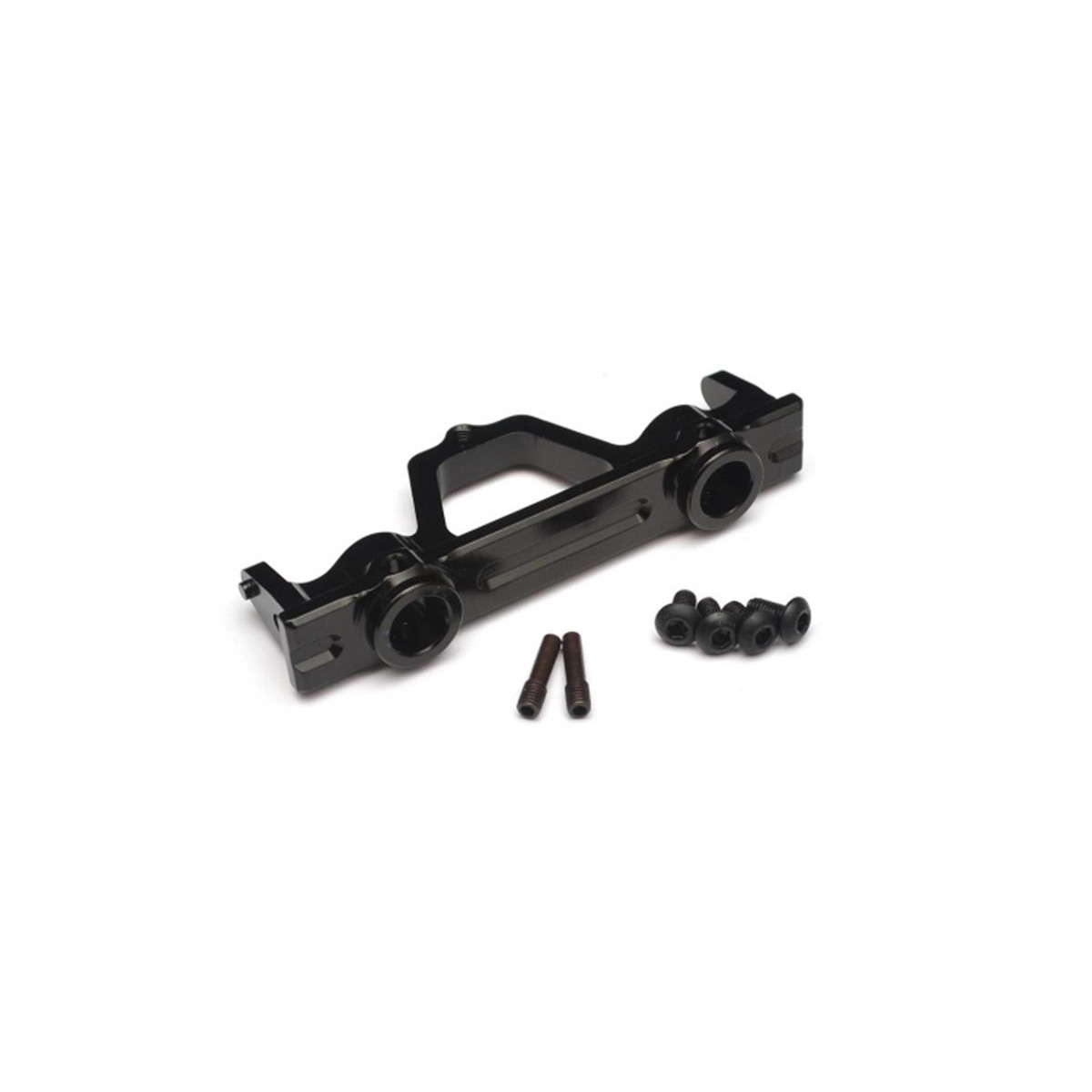 Boom Racing Aluminum Rear Bumper Mount - 1 Pc Black RECON...