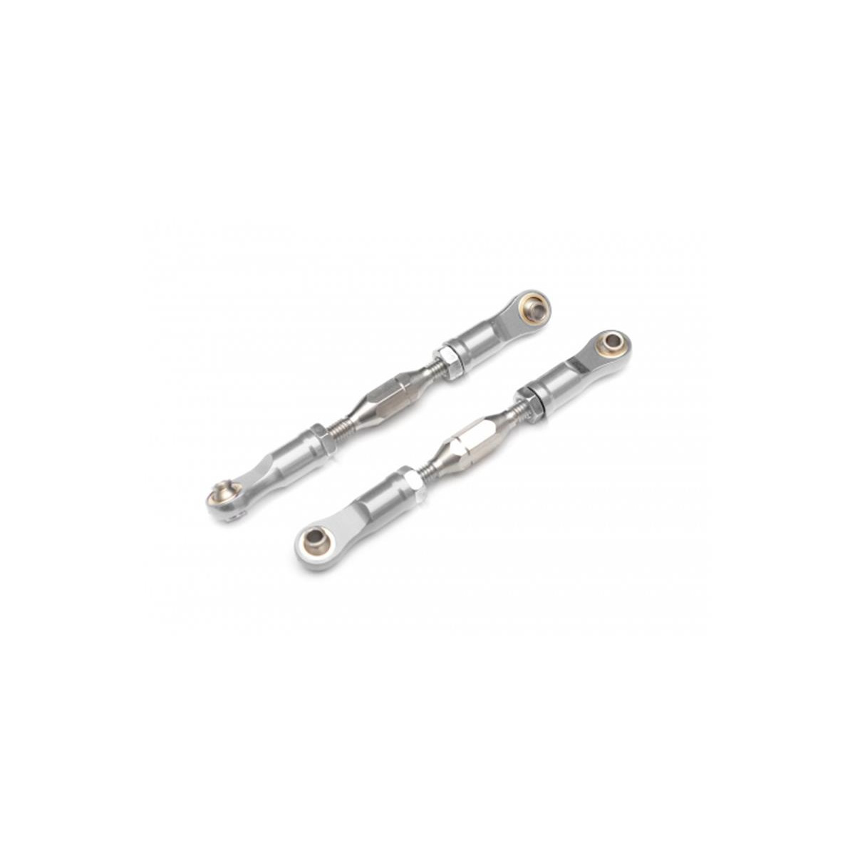 Boom Racing Aluminum Tie Rod - 2 Pcs Silver for Axial...