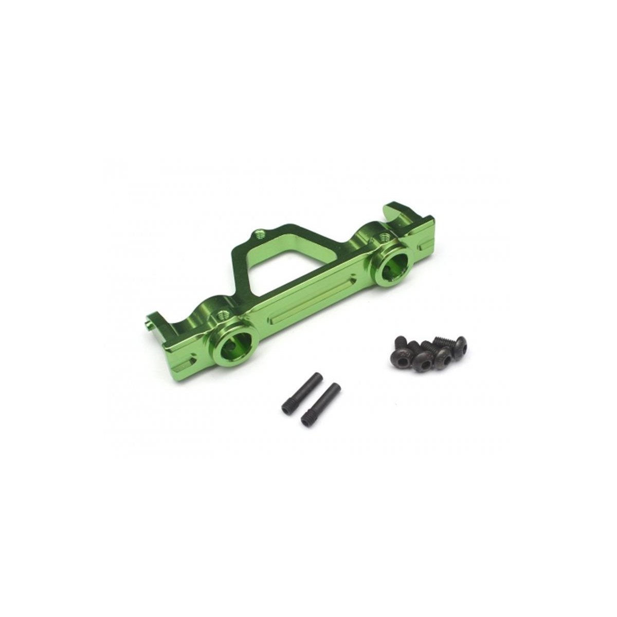 Boom Racing Aluminum Rear Bumper Mount - 1 Pc Green RECON...