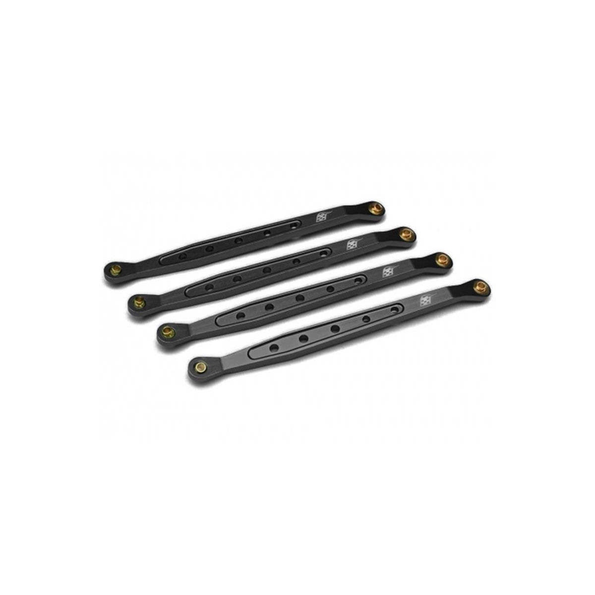 Boom Racing Aluminum Chassis Linkage (4)   Black for...