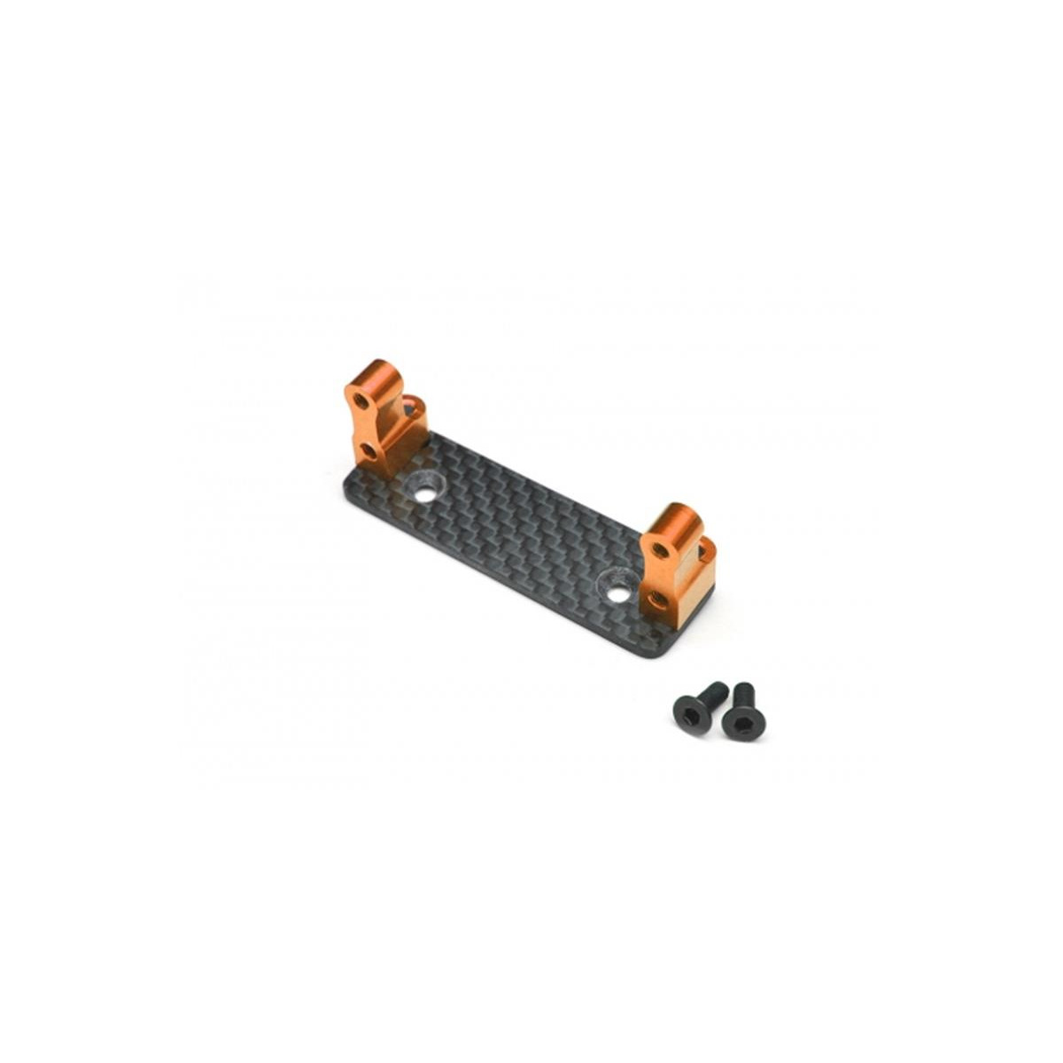 Boom Racing Aluminum Servo Mount   Orange for Axial...