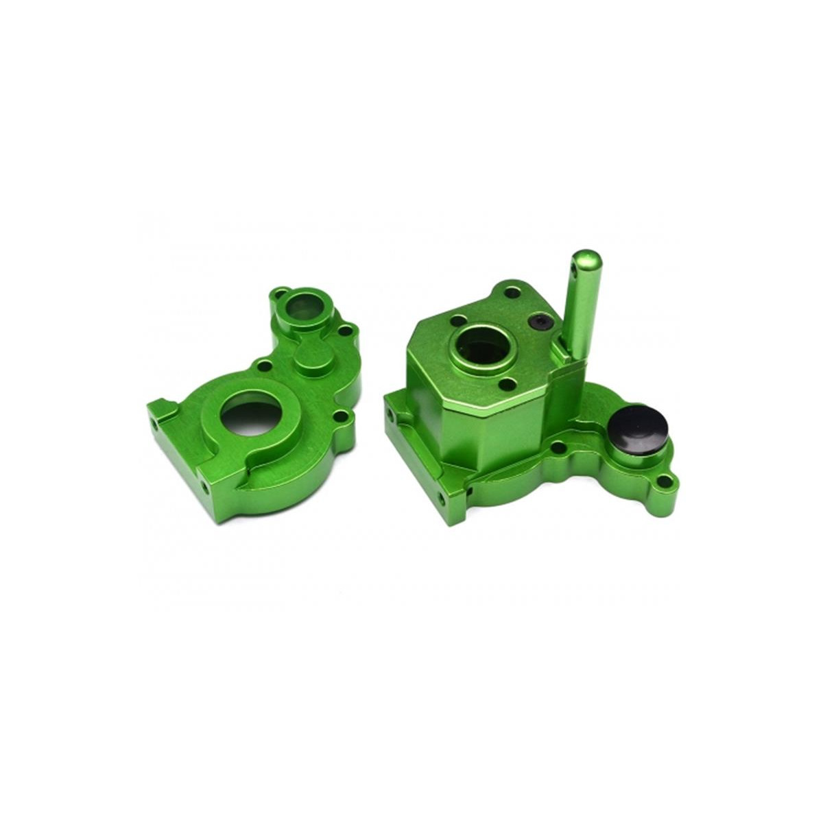 Boom Racing Aluminum Transmission Case Green for Axial...