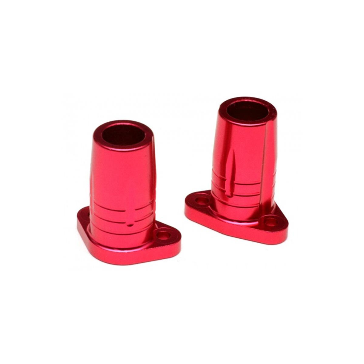 Boom Racing Aluminum Rear Axle Lock-out - 1 Pair Red for...