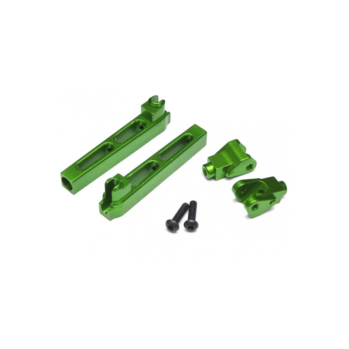 Boom Racing Aluminum Anti-Sway Bar Arms - 1 Pair Green...