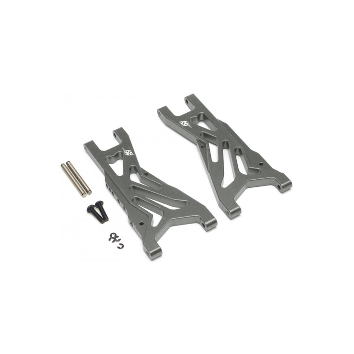 Boom Racing Aluminum Front / Rear Lower Arm - 1 Pair Gun...