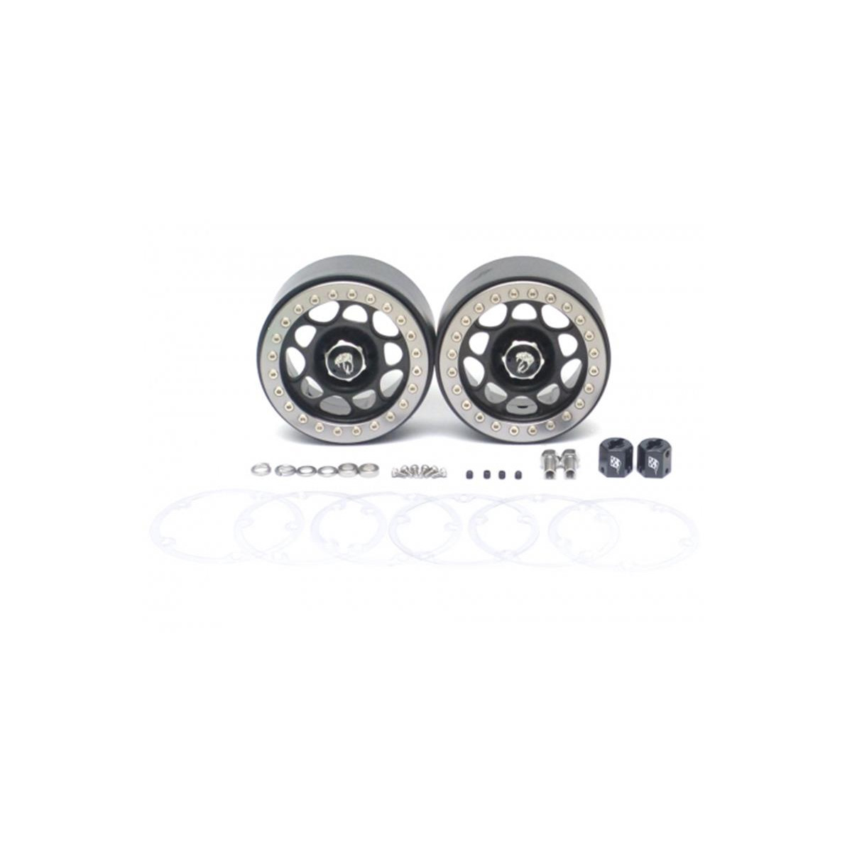 Boom Racing Sandstorm KRAIT 2.2 Aluminum Beadlock Wheels...