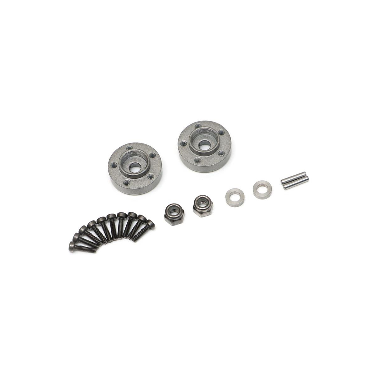 Boom Racing XT500-2 5-Lug Metal Wheel Pin Hub Adapters...