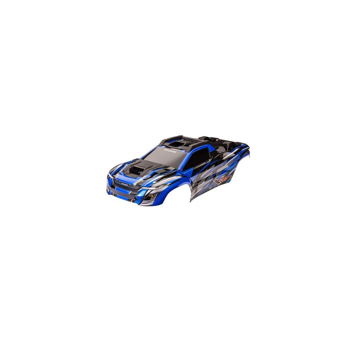 Traxxas 7812A Karosserie XRT blau mit Aufkleber