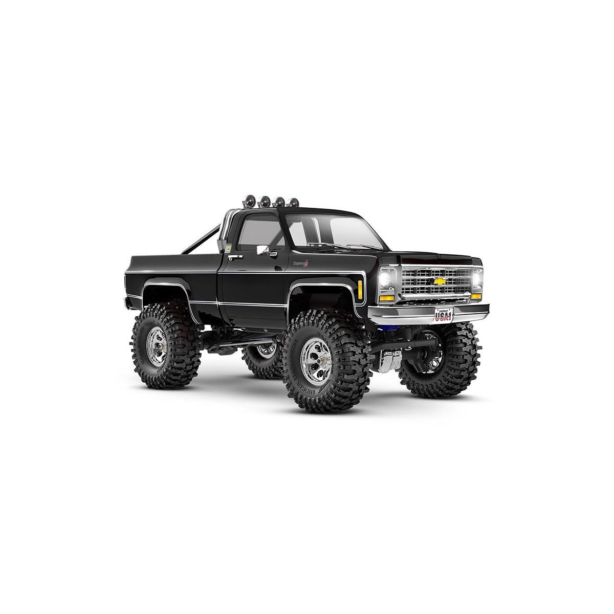 Traxxas  TRX-4M Chevy K10 4x4 lifted schwarz 1/18 Crawler...