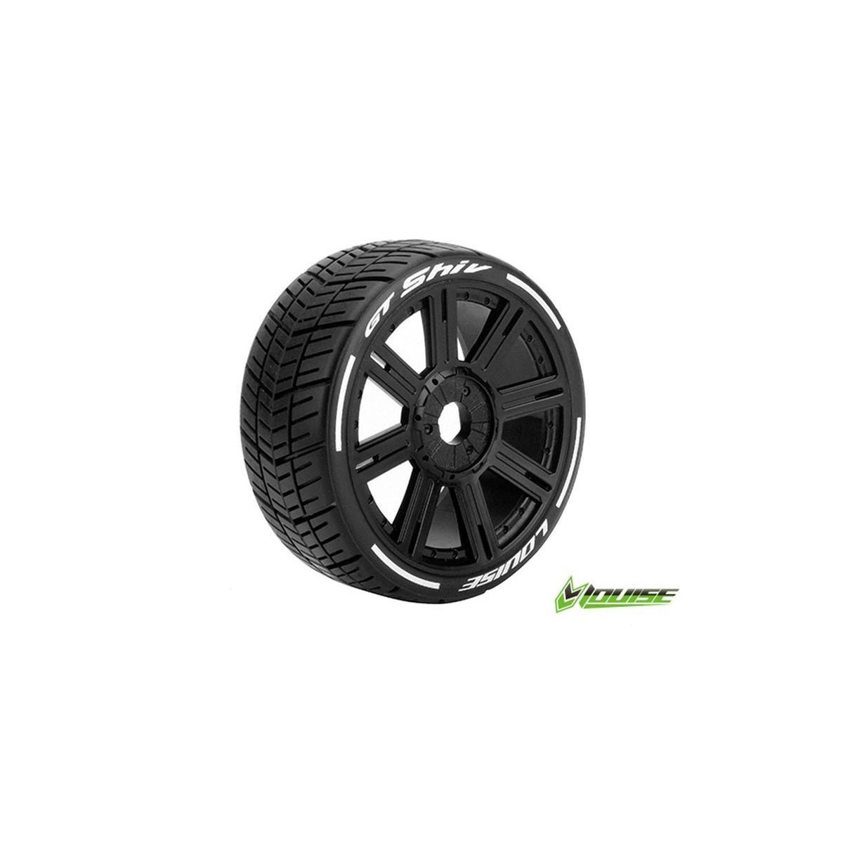 Louise GT-Shiv MFT-Reifen soft auf Felge schwarz 17mm (2)...