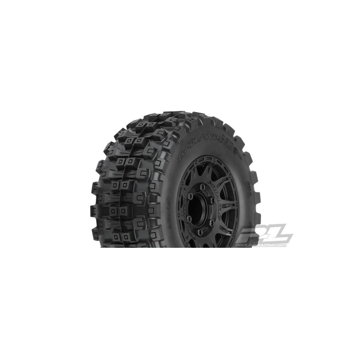 ProLine Badlands MX28 Belted MT/Raid 2.8 Felge schwarz...