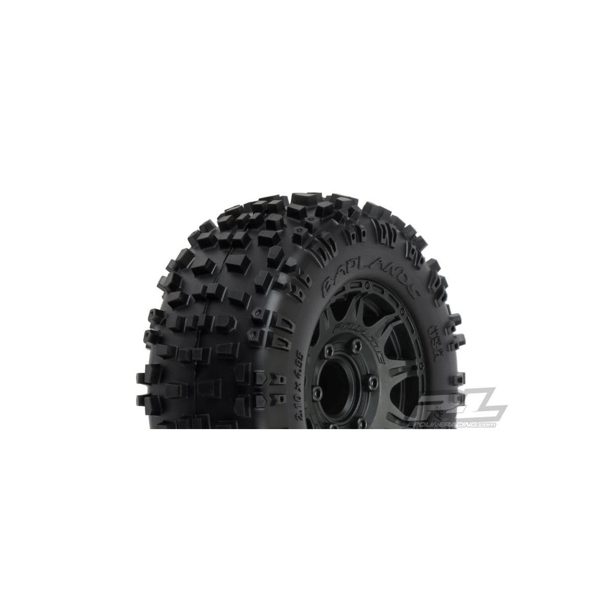 ProLine Badlands MT Reifen/Raid 2.8 Felge schwarz 12mm...