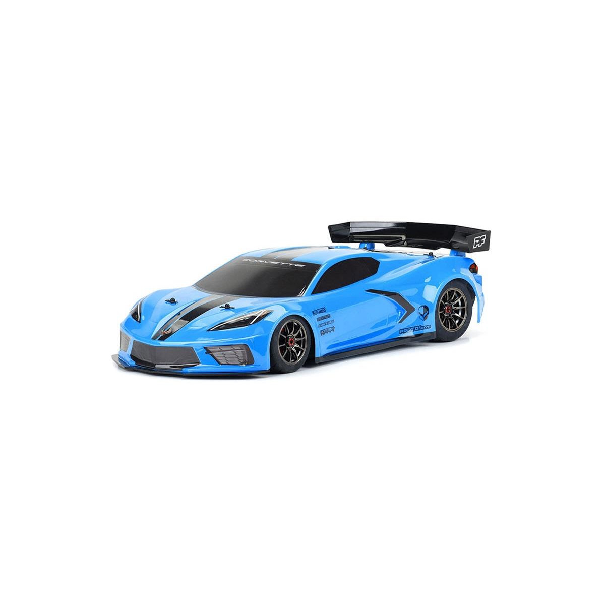 ProLine Chevrolet Corvette C8 Karo blau lackiert PRO-1577-13