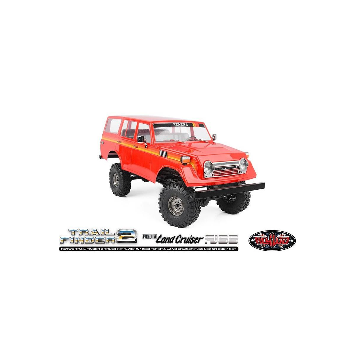 RC4WD Trail Finder 2 Truck Kit LWB W/ 1980 Toyota RC4-ZK0068