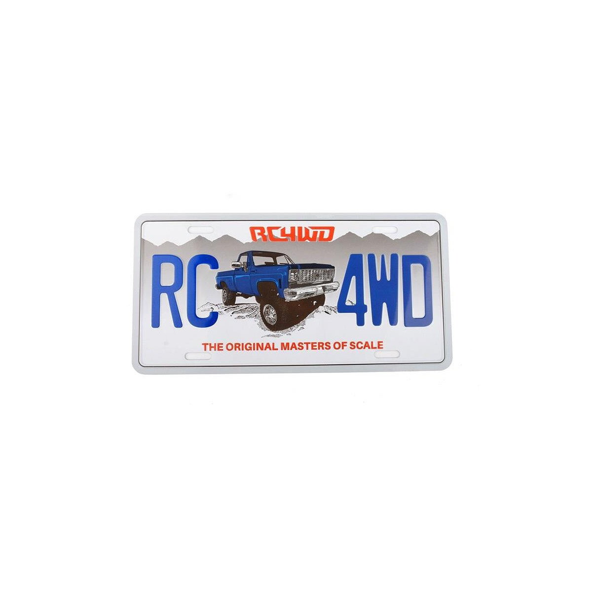 RC4WD K10 License Plate RC4-ZL0072