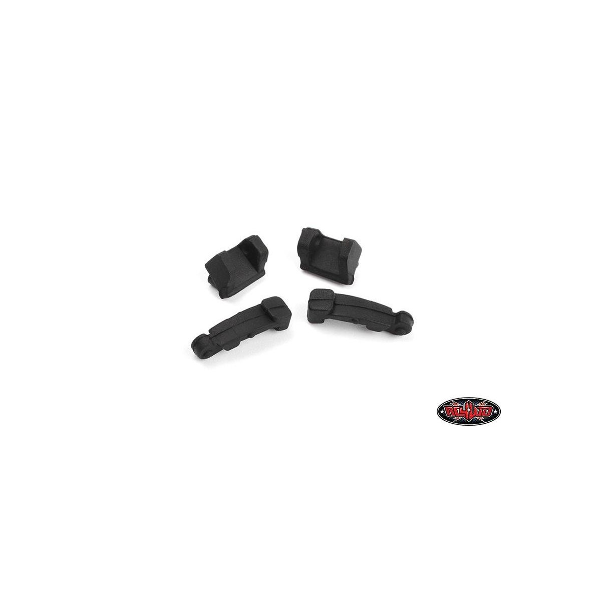 RC4WD Rubber Hood Latch for 1/10th Black Rock RC4-ZS2062