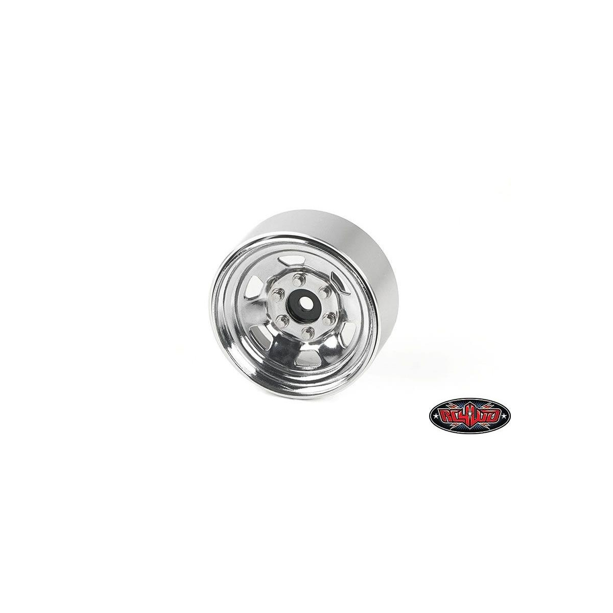 RC4WD Stamped Steel 1.7 Beadlock SR5 Wheels (Chrome)...