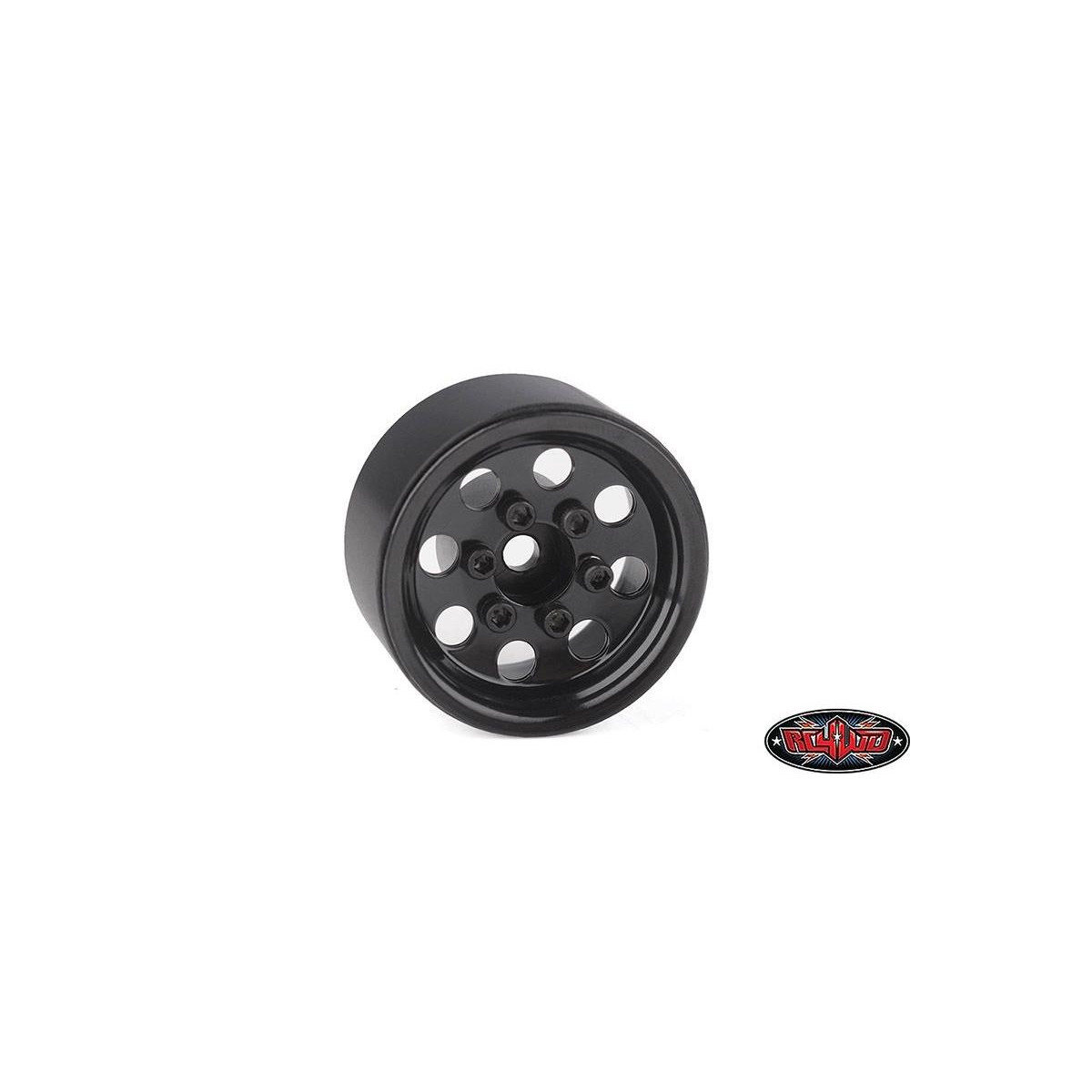 RC4WD Stamped Steel 1.0 Pro8 Beadlock Felge schwarz (4)...