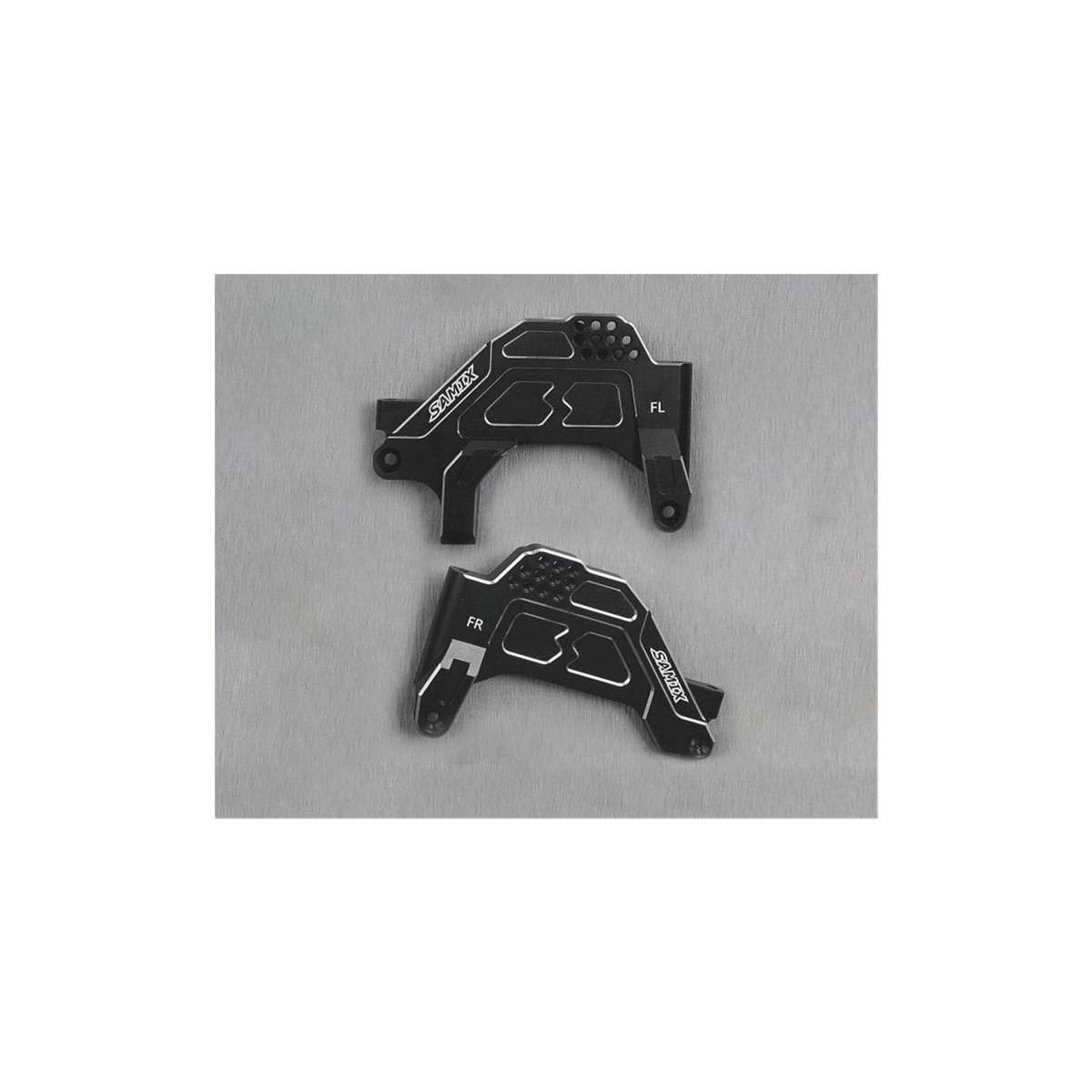 SAMIX SCX-6 alum front shock plate one piece with panhard...