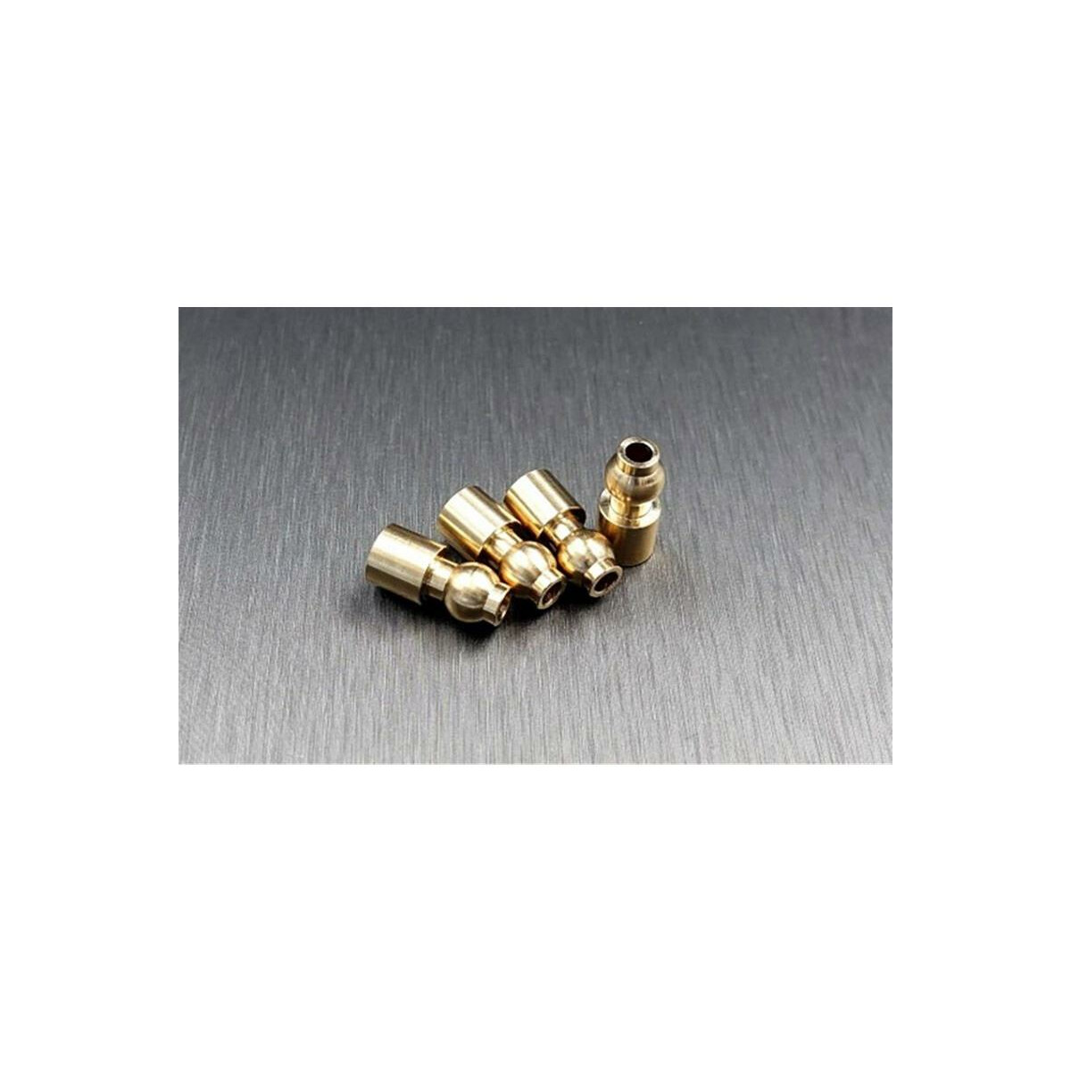 SAMIX SCX-6 brass 9mm upper suspension ball SAM-scx6-b58us