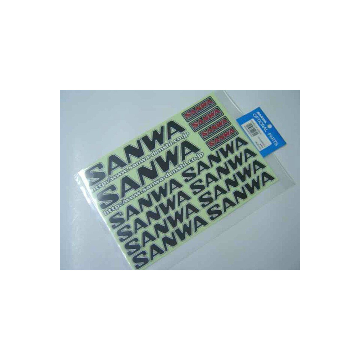 Sanwa Aufkleber SANWA-schwarz *JPN-2009 SAN-107A90531A