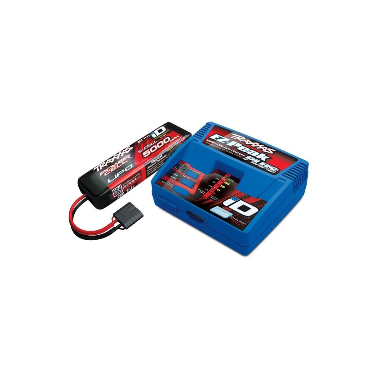 Traxxas EZ-Peak Plus Schnell-Lader 4A & LiPo 5000mAh...