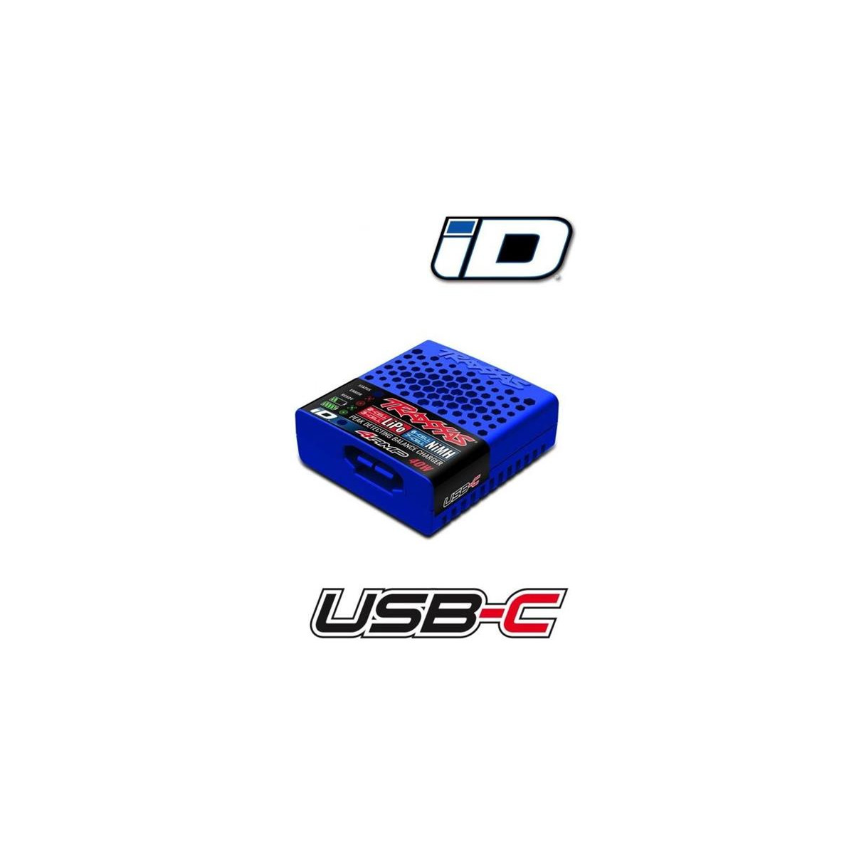 Traxxas USB-C-Multi-Chemie Lader 40W NiMH/LIPO TRX-2985