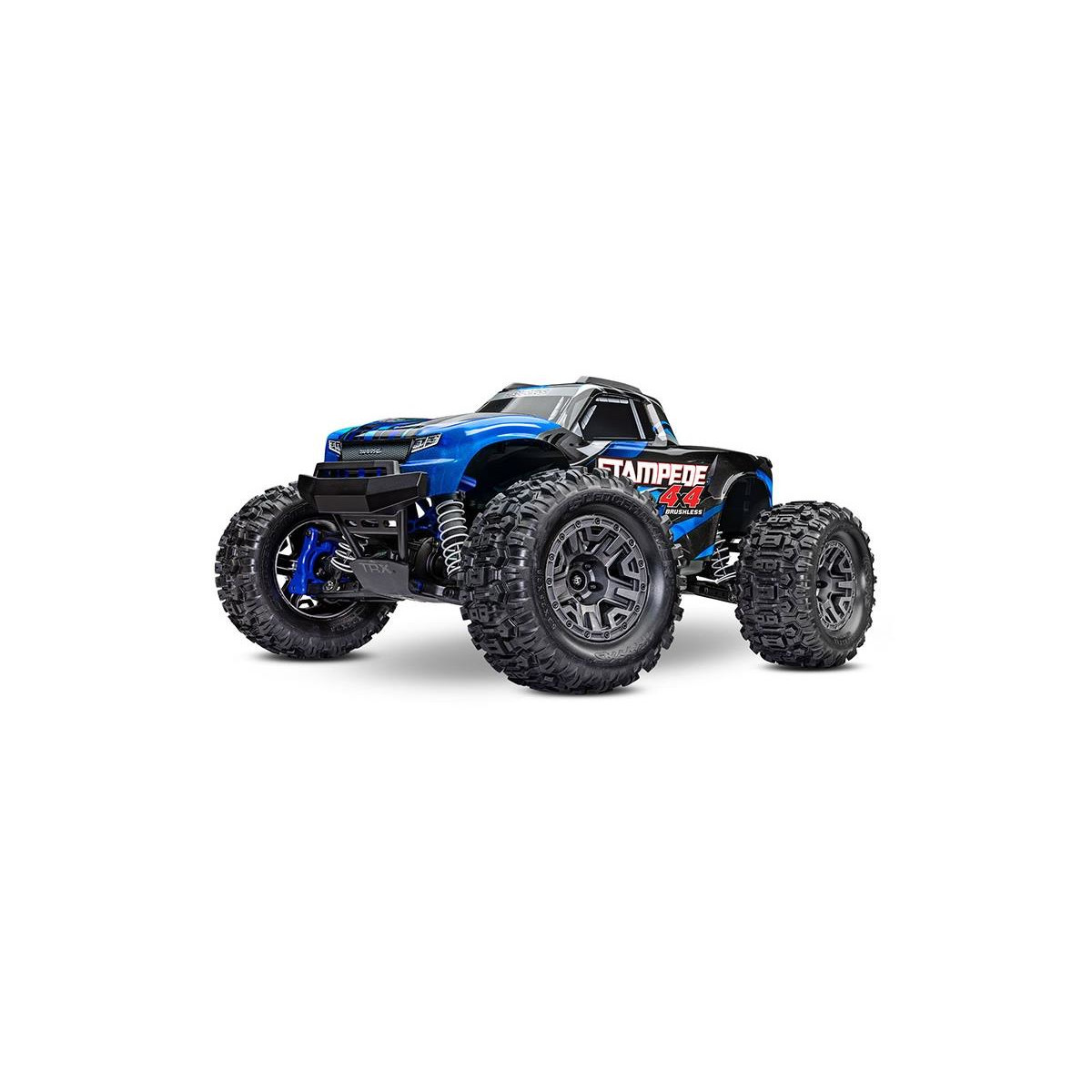 Traxxas TRAXXAS Stampede 4x4 BL-2S blau 1/10...