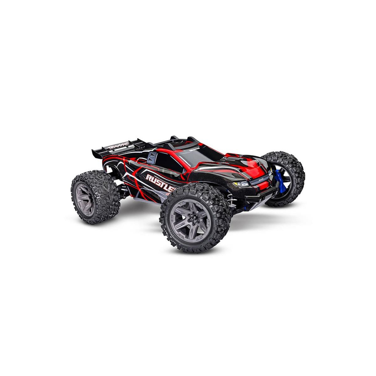 Traxxas TRAXXAS Rustler 4x4 BL-2S rot 1/10 Stadium-Truck...