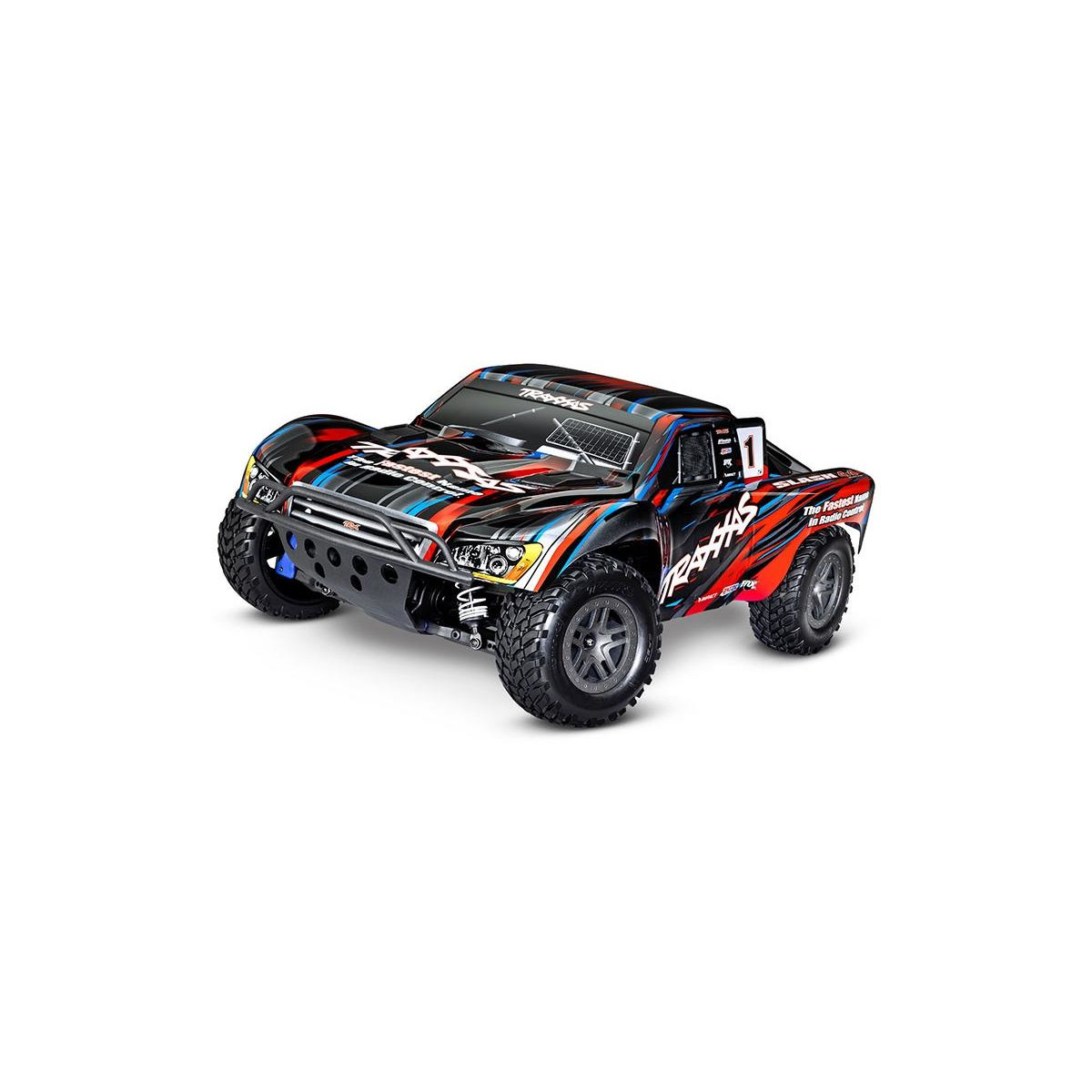 Traxxas TRAXXAS Slash 4x4 BL-2S rot 1/10 Short-Course RTR...