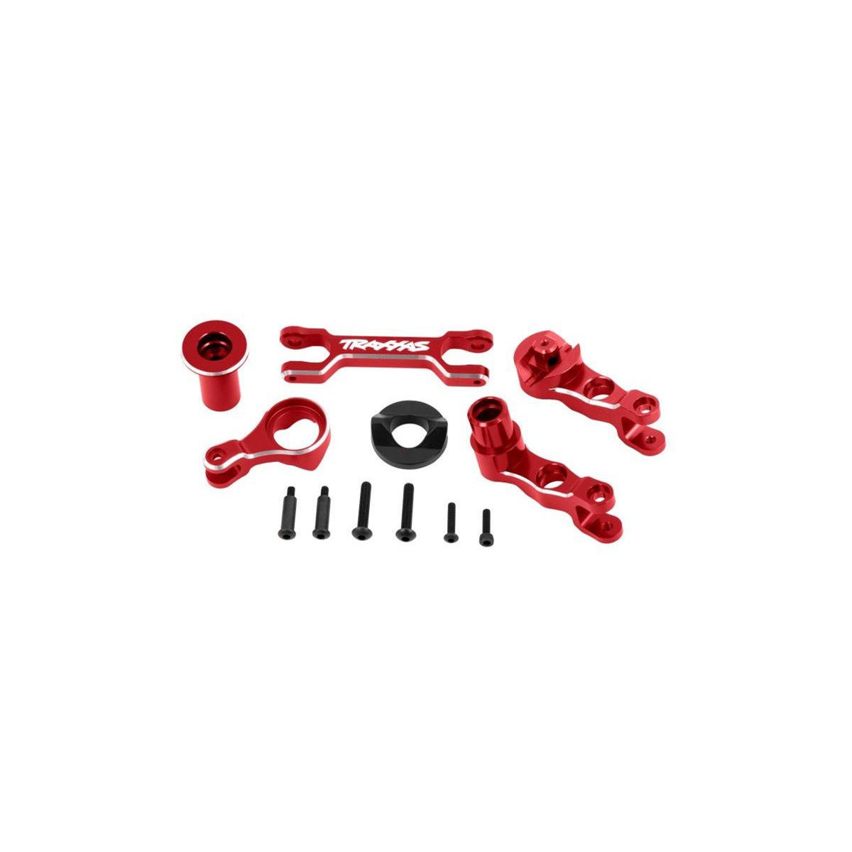 Traxxas Servosaver-Umlenkung Alu rot TRX-7746-RED