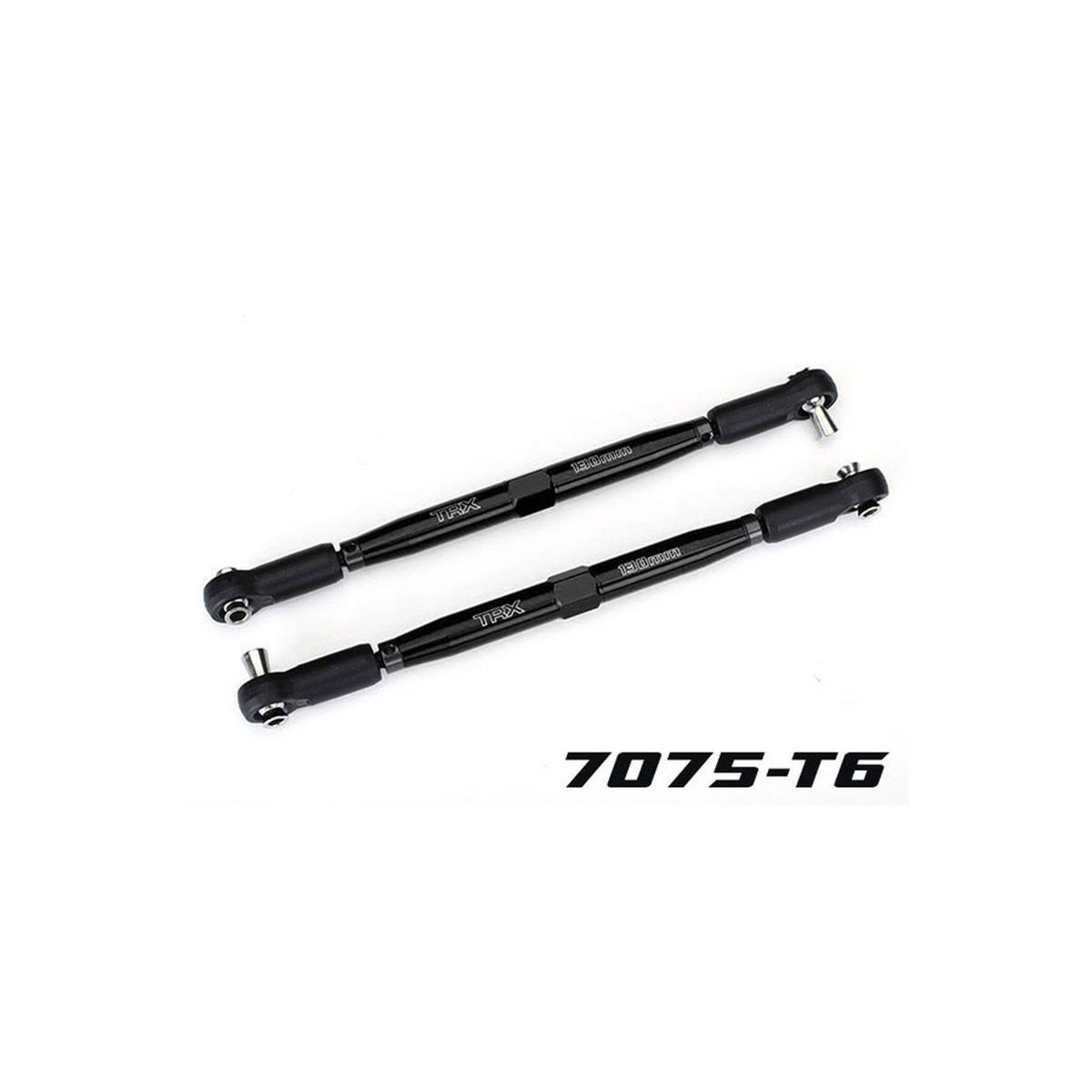 Traxxas Vorspurstange 7075-T6 Aluminium schwarz 157mm (2)...