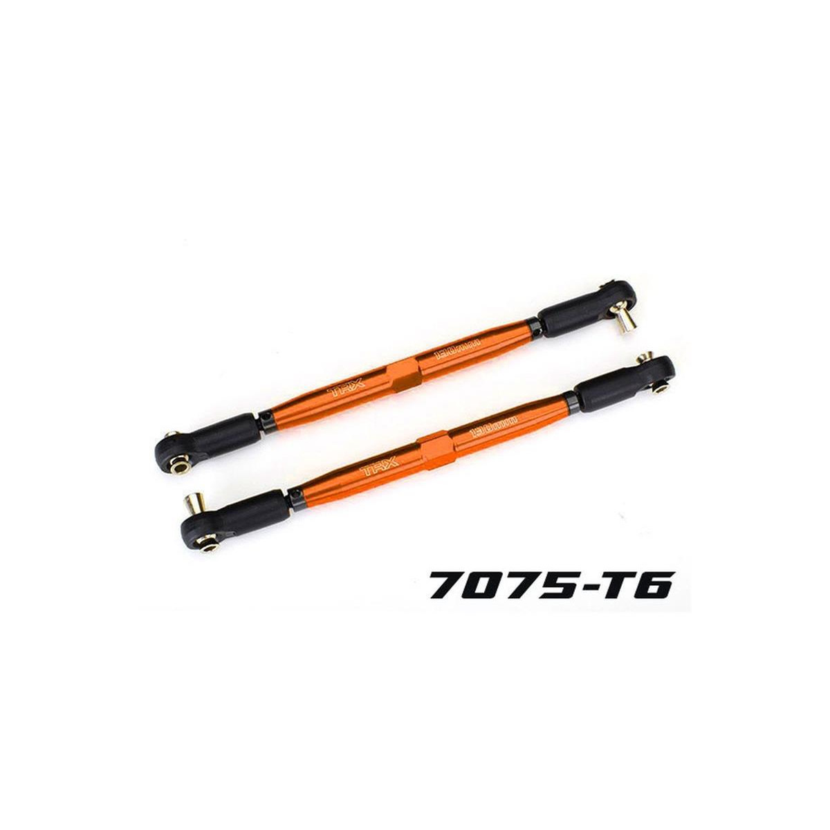 Traxxas Vorspurstange 7075-T6 Aluminium orange 157mm (2)...