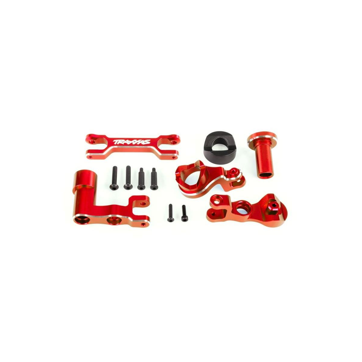 Traxxas Servosaver-Umlenkung Alu rot TRX-7843-RED