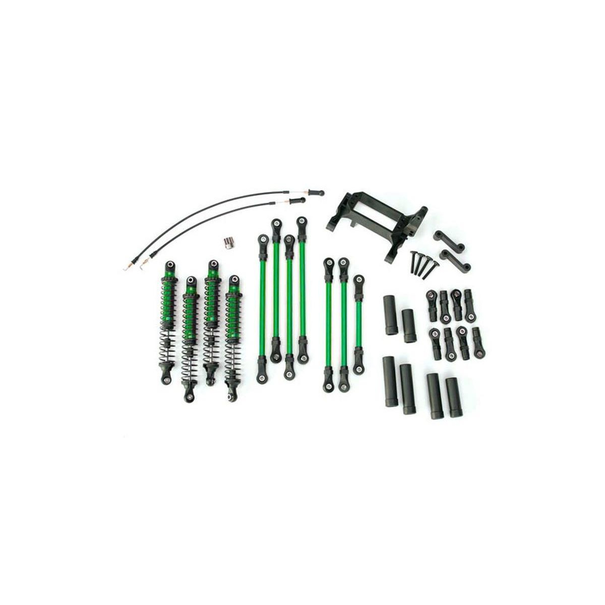 Traxxas Long Arm Lift Kit komplett grün TRX-8140-GRN