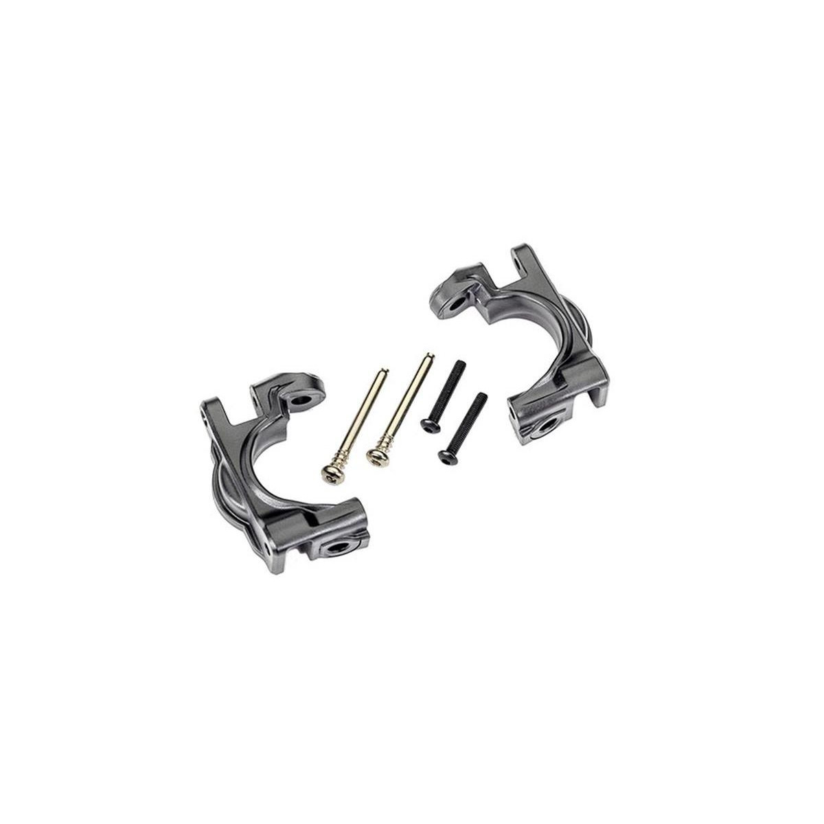 Traxxas Extreme Heavy Duty C-Hubs grau l/r mit Kleinteile...