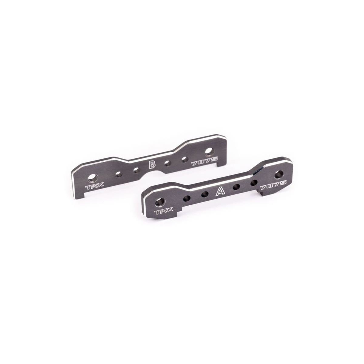 Traxxas Querlenker-Halter 7075-T6 Aluminium dunkel-titan...