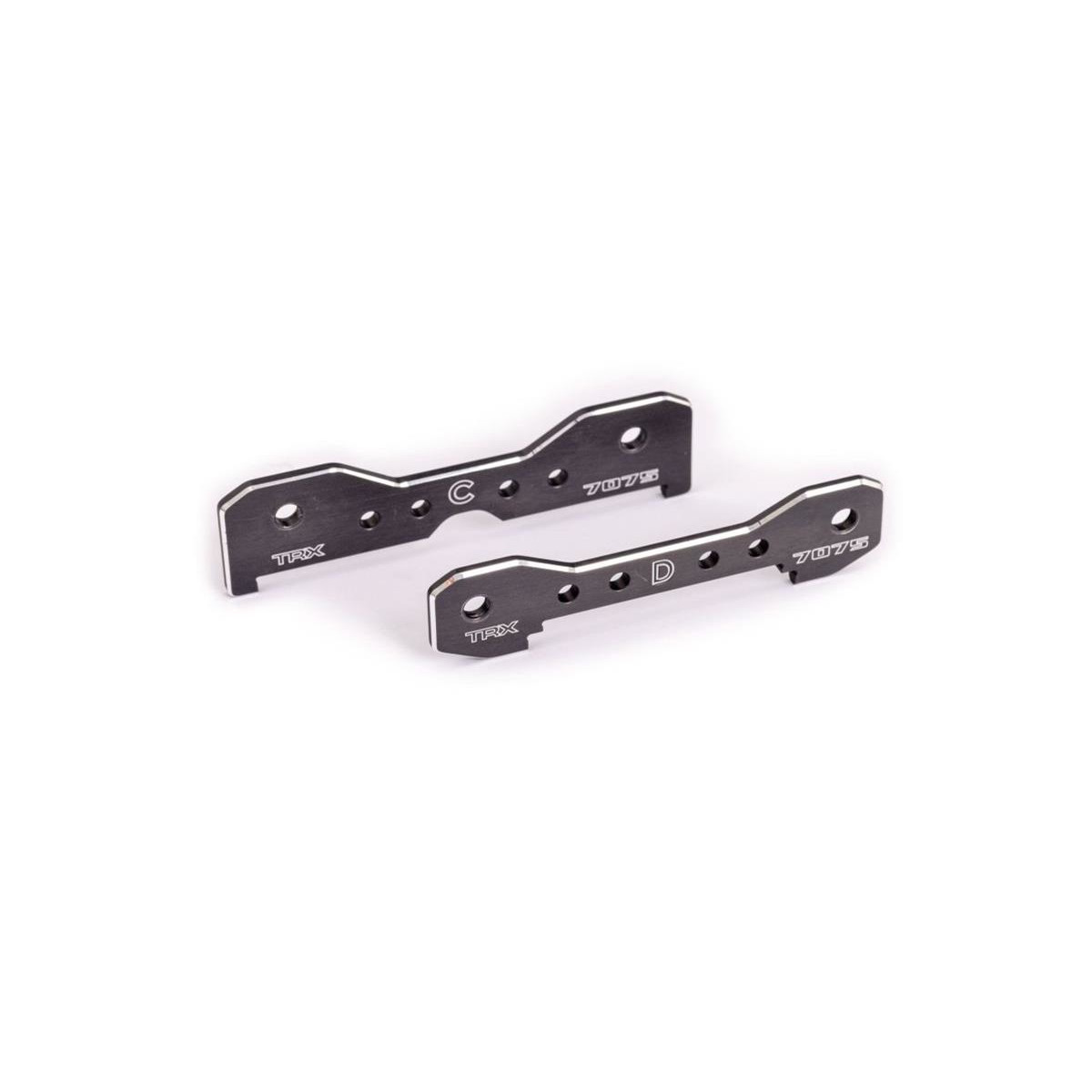 Traxxas Querlenker-Halter 7075-T6 Aluminium dunkel-titan...