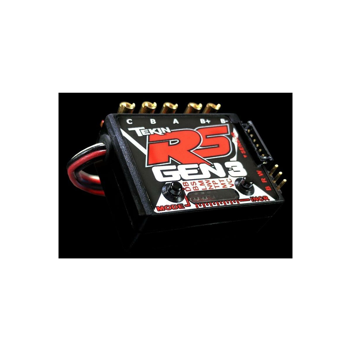 Tekin RSgen3 BL Sensored/Sensorless D2 ESC 8.5 turn limit...