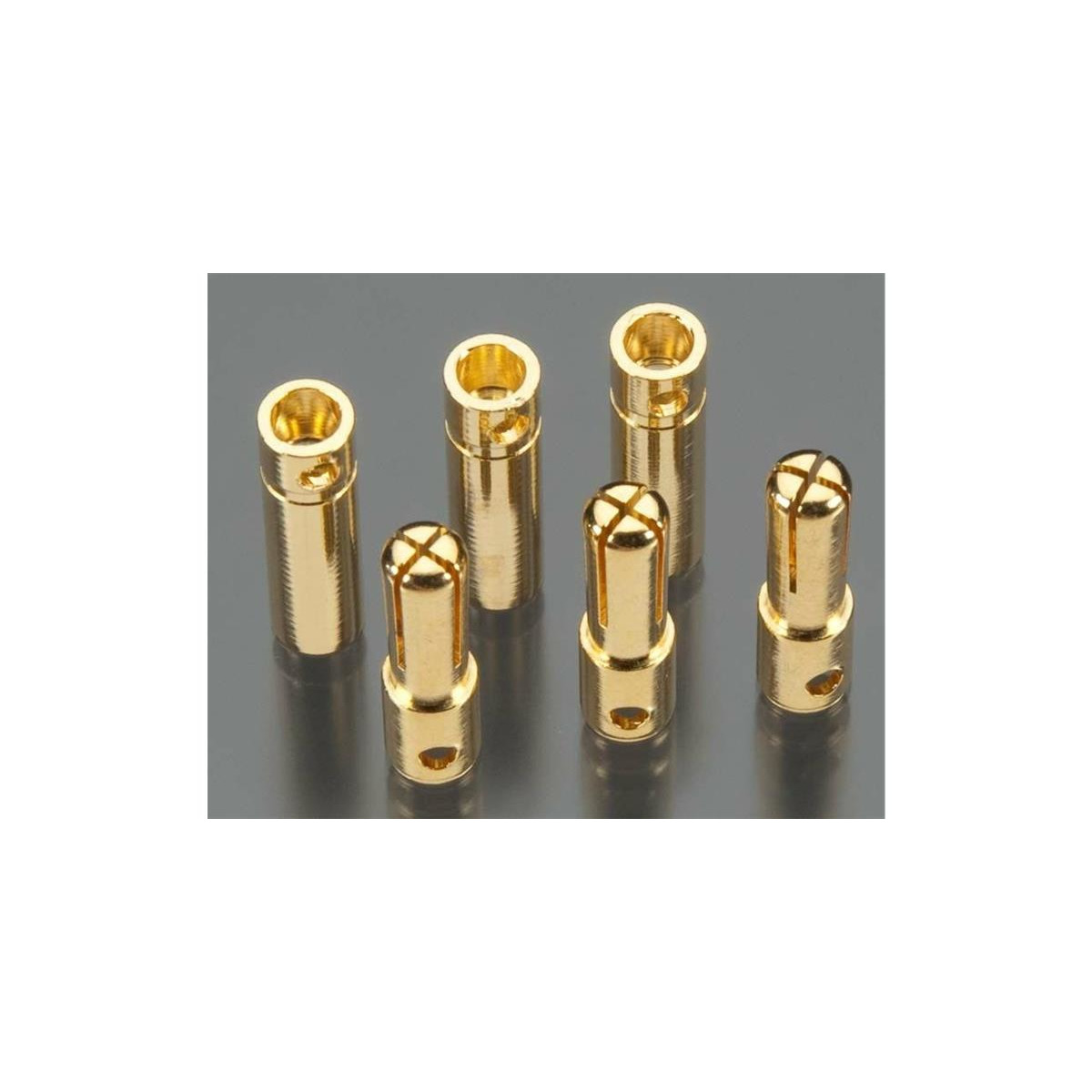 Tekin Banana 4.0mm Gold Power Connector (3 sets) TTE-3052