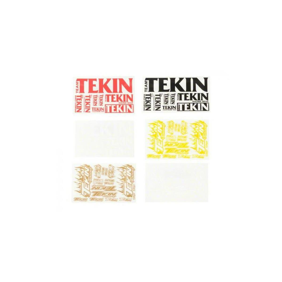 Tekin 3 x 5 sheets (6 colors) TTE-9700