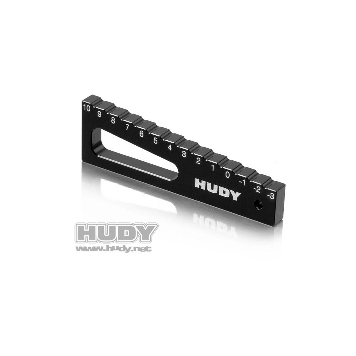 Hudy Stufenmesskeil -3 bis 10mm für 1:8, 1:10 (20mm)...