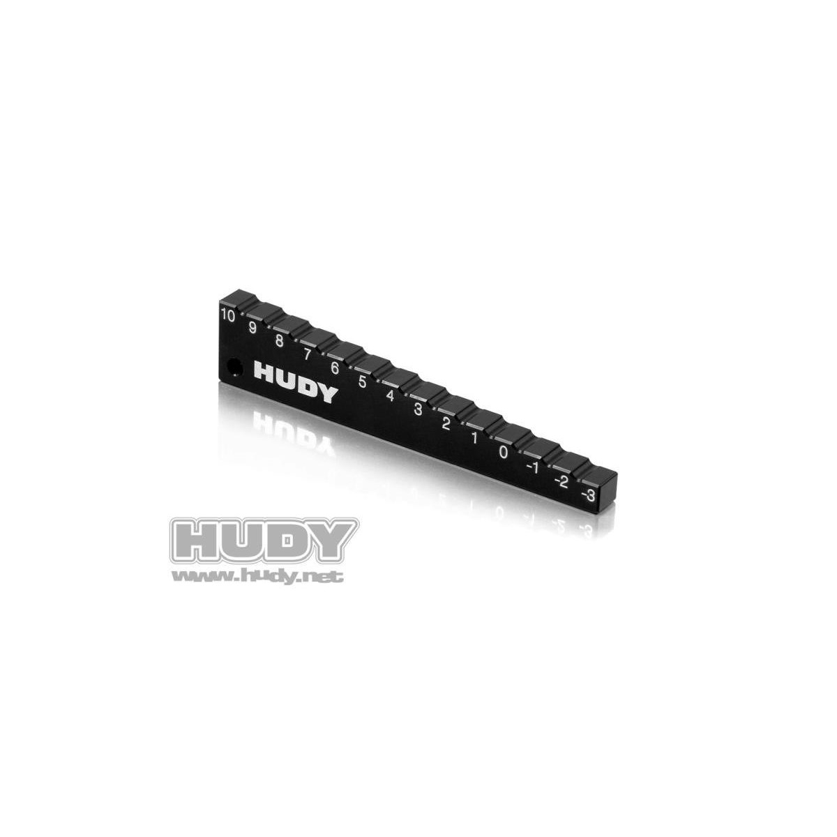 Hudy Stufenmesskeil -3 bis 10mm für 1:10 (10mm)...