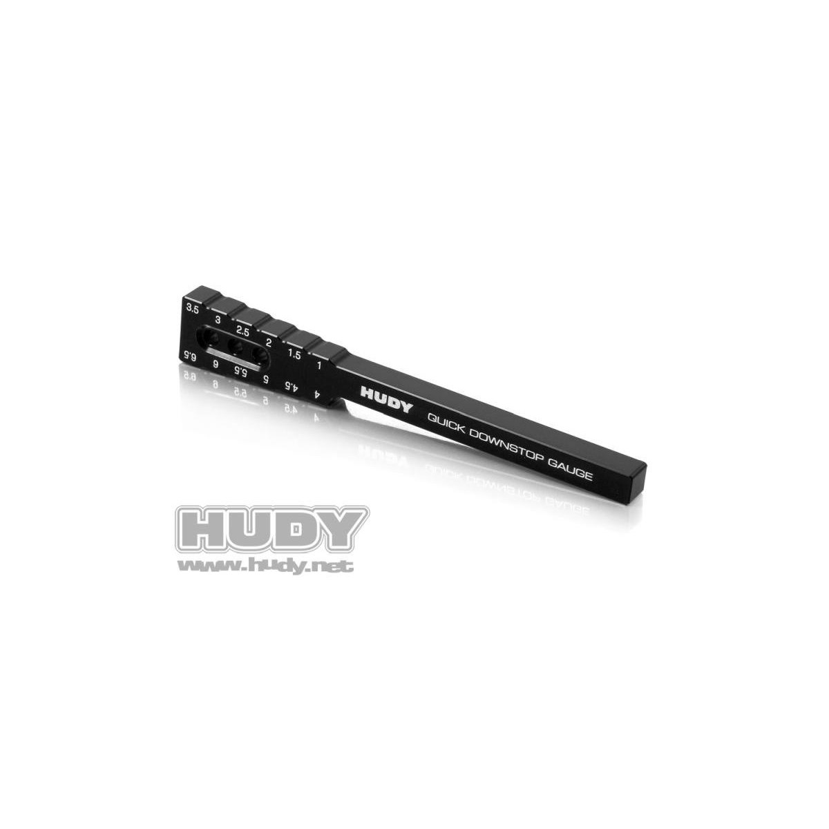 Hudy Stufenmesskeil 1 bis 6,5mm für 1:10) HUD-107719