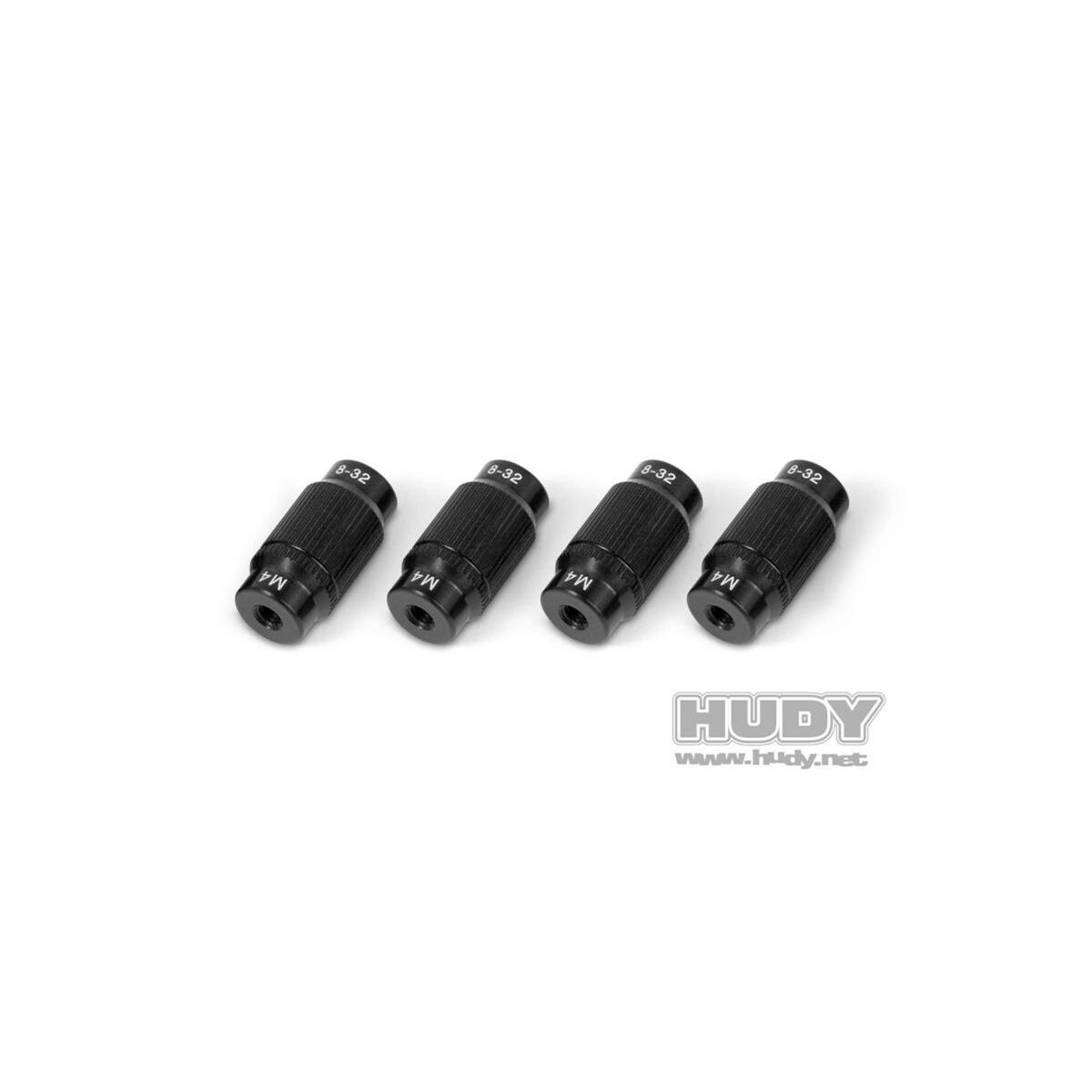 Hudy Alumutter für 1/10 OFF-Road SET-UP System (4)...