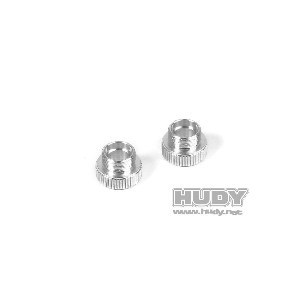 Hudy Alu Set Up Wheels 1/10 & 1/12 Adapter HUD-109425