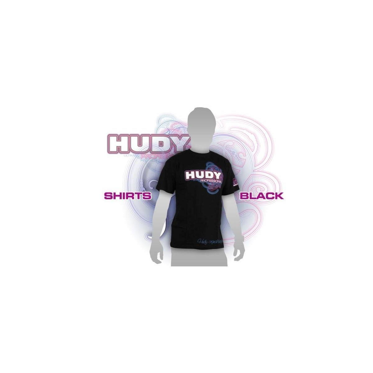 Hudy T-Shirt schwarz L HUD-281047L