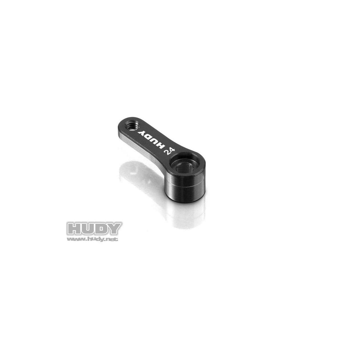 Hudy ALU SERVO HORN - HITEC - OFFSET- 1-HOLE - 24T...